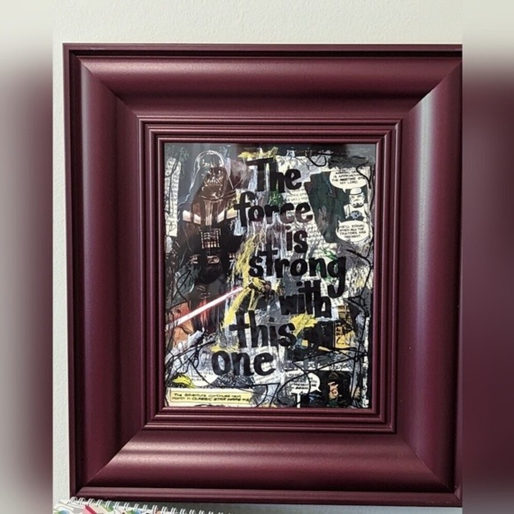 Star Wars The Force Is Strong With This One Framed Art